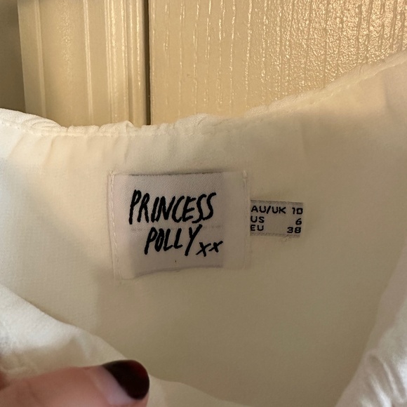 Princes Polly white cropped top - Picture 2 of 4